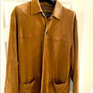 Caramel Suede shirt jacket - gently worn